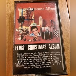 Elvis Christmas Album Cassette Tape RCA Victor 1957 Jordanaires USA Music